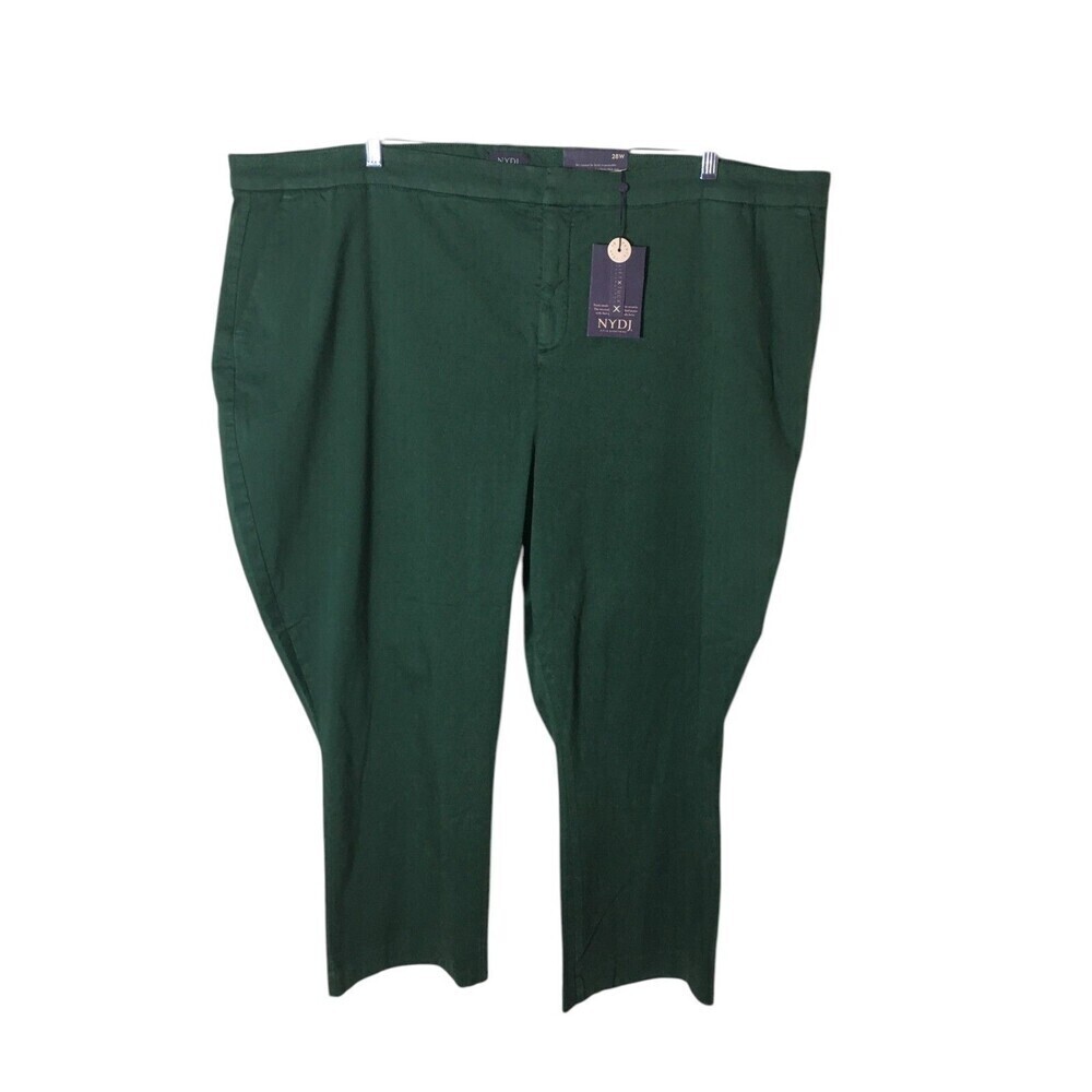 NYDJ Pants Women's Size 28 W Pine Needle Everyday Trouser Lift X Tuck